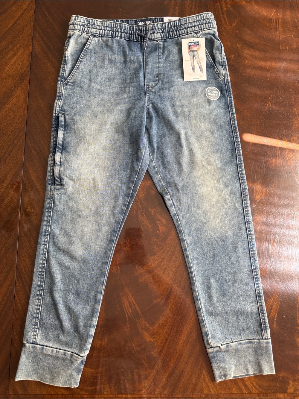 Denizen from Levi's Boys Washed Blue Relaxed Jogger Jeans